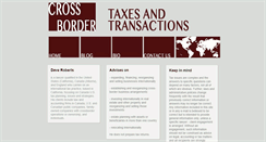 Desktop Screenshot of crossborder.com